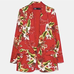 Zara Floral Print Blazer
